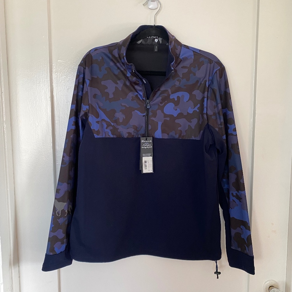 Greyson Half Zip Comanche Hybrid